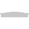 Ekena Millwork Eyebrow Architectural Grade PVC Pediment, 52"W x 10-1/2"H x 2-3/4"P PEDP052X105EYE00 - alternate 3